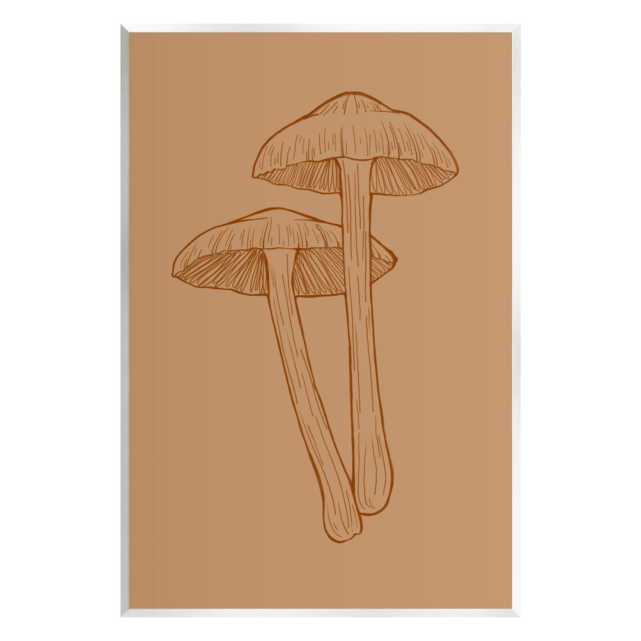 Stupell Industries Cottage Mushroom Wildlife Nature Graphic Art Unframed Art Print Wall Art, Design by Ziwei Li