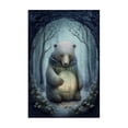 thumbnail image 1 of Stupell Industries Cottage Mystic Brown Bear Canvas Art, 16 x 24, by The Dutch Lady, 1 of 8
