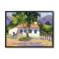thumbnail image 1 of Stupell Industries Cottage Nature Painting Landscape Painting Black Framed Art Print Wall Art, 14 x 11, 1 of 9