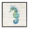 thumbnail image 1 of Stupell Industries Cottage Ombre Seahorse Expression Black Framed Giclee Art, 12 x 12, by Susan Arnot, 1 of 7