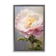 thumbnail image 1 of Stupell Industries Cottage Pink Rose in Bloom Gray Floating Frame Canvas Art, 17 x 25, by Petals Prints Design, 1 of 8