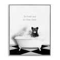 thumbnail image 1 of Stupell Industries Cottage So Fresh & Clean Bear Gray Framed Giclee Art, 16 x 20, by Leah Straatsma, 1 of 8