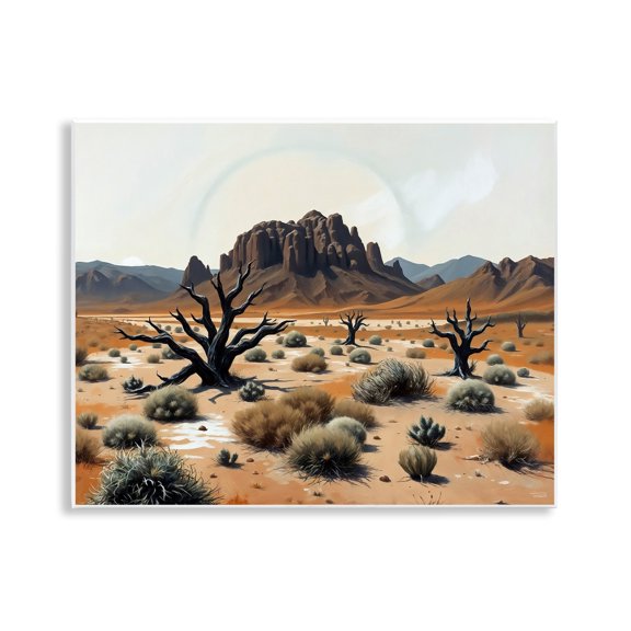 Stupell Industries Cottonwood Desert Mesas Wall Plaque Art design by Tabz Jones, 11 x 14