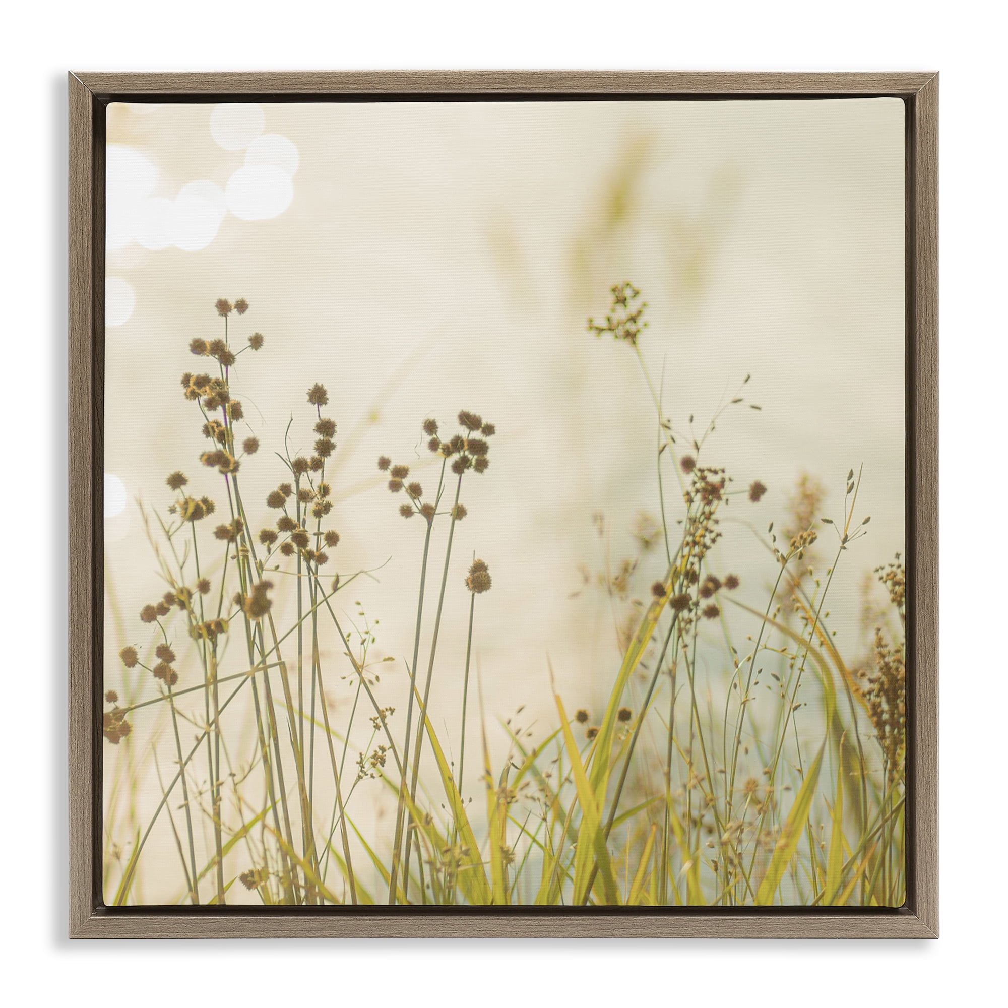 Stupell Industries Country Afternoon Walk Brown Framed Floater Canvas Wall Art, design by Erin Marie