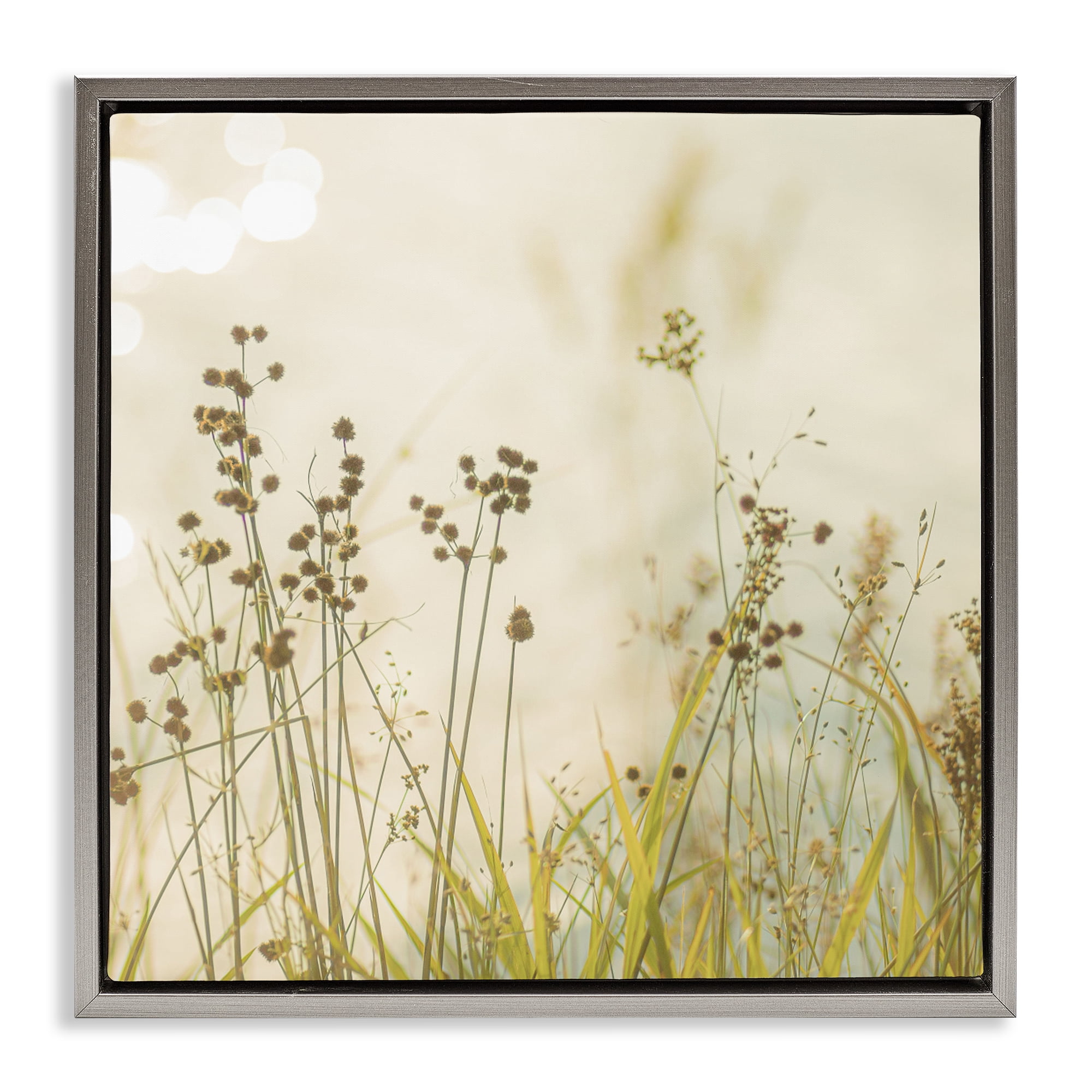 Stupell Industries Country Afternoon Walk Gray Framed Floater Canvas Wall Art, design by Erin Marie