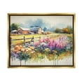 thumbnail image 1 of Stupell Industries Country Barn Modern Painting Landscape Painting Gold Floater Framed Canvas Art Print Wall Art, 21 x 17, 1 of 2