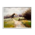 thumbnail image 1 of Stupell Industries Country Barn with Fence Landscape Painting White Framed Art Print Wall Art, 20 x 16, 1 of 9