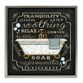 thumbnail image 1 of Stupell Industries Country Bathtub with Various Phrases Typography Painting Gray Floater Framed Canvas Art Print Wall Art, 25 x 25, 1 of 9