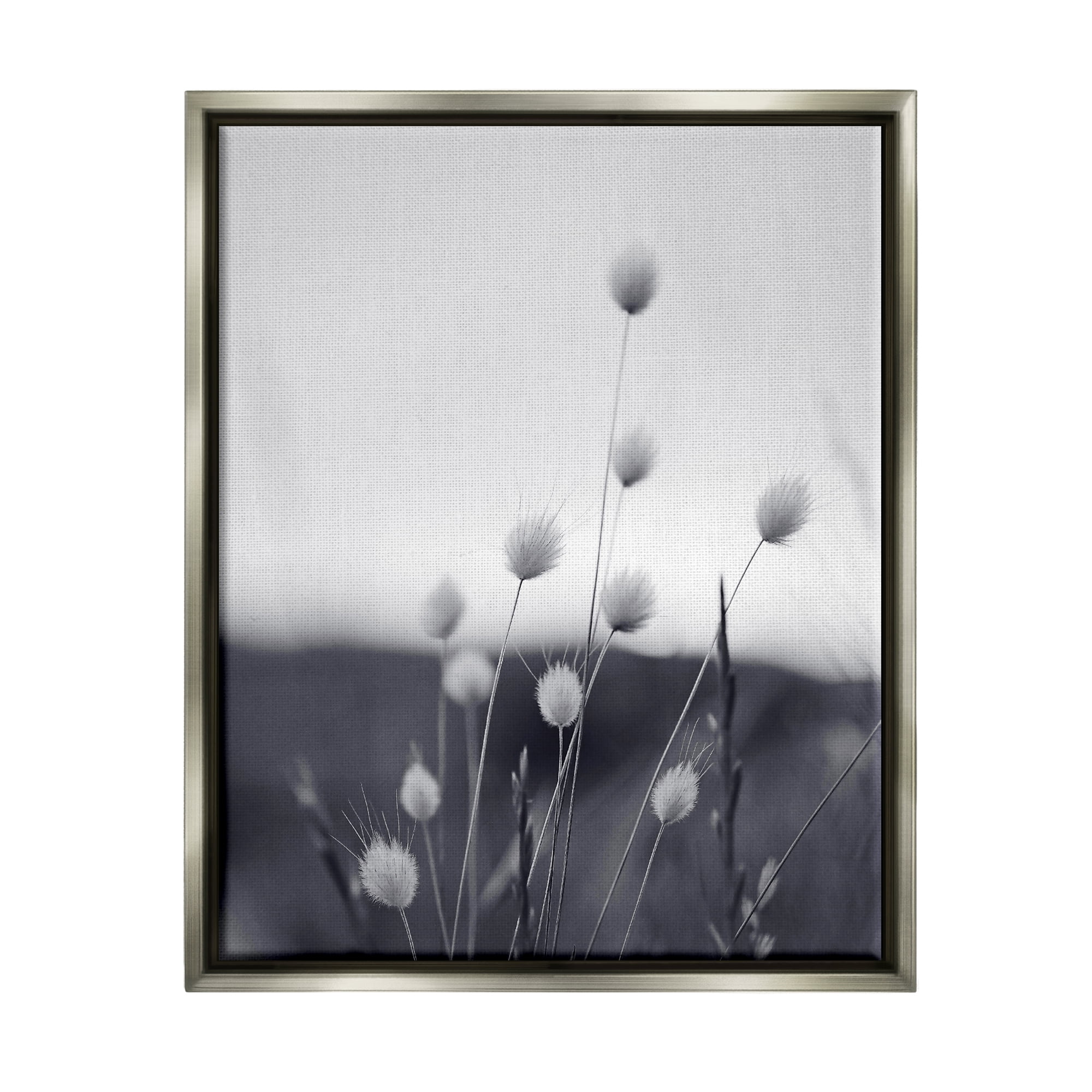 Stupell Industries Country Botanicals Photography Botanical & Floral Photography Gray Floater Framed Art Print Wall Art, 17 x 21