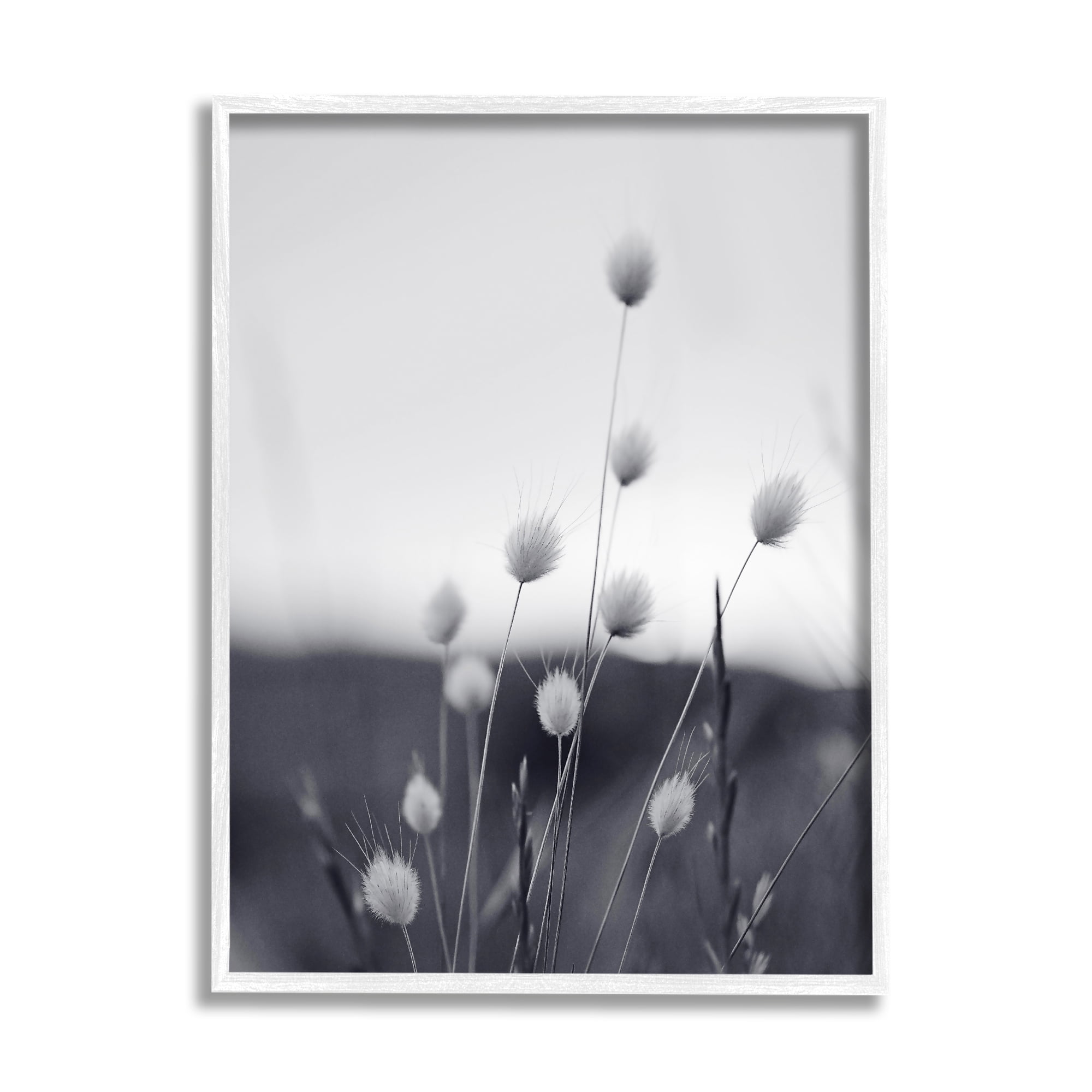 White Framed Botanical Canvas Print, 24 x 30