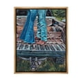 thumbnail image 1 of Stupell Industries Country Couple in Pickup Transportation Painting Brown Floater Framed Canvas Art Print Wall Art, 17 x 21, 1 of 10