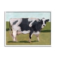 thumbnail image 1 of Stupell Industries Country Farm Cow Grazing Cattle Traditional Painting, 14 x 11, Design by Melissa Wang, 1 of 7