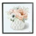 thumbnail image 1 of Stupell Industries Country Floral Bouquet in Geometric Planter Minimal Painting, 24 x 24,Design by House Fenway, 1 of 7