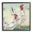 thumbnail image 1 of Stupell Industries Country Hens Farmhouse Portrait Animals & Insects Painting Black Framed Art Print Wall Art, 1 of 7