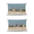 thumbnail image 1 of Stupell Industries Country Houses in Distance 14" x 20" Buildings & Architecture Print Polyester Decorative Pillow Set, Zip Closure 2 Count, 1 of 6