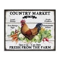 thumbnail image 1 of Stupell Industries Country Market Vegetables Food & Beverage Painting Black Framed Art Print Wall Art, 30 x 24, 1 of 2