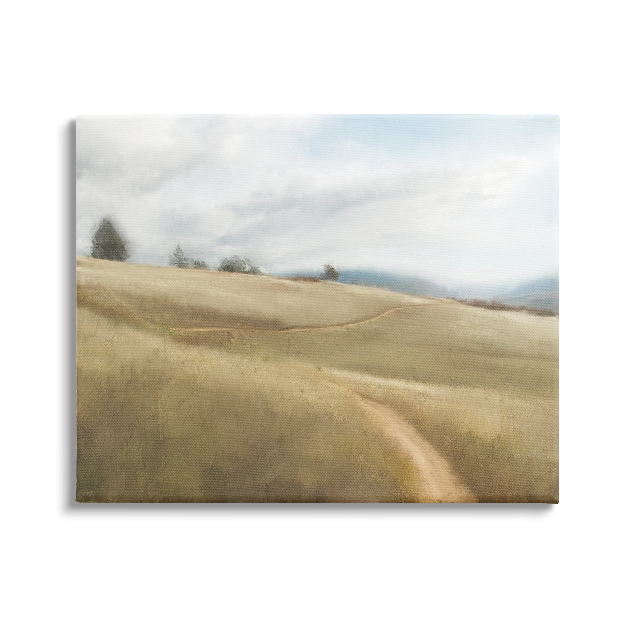 Stupell Industries Country Path Landscape Landscape Painting Gallery Wrapped Canvas Art Print Wall Art, 30 x 24