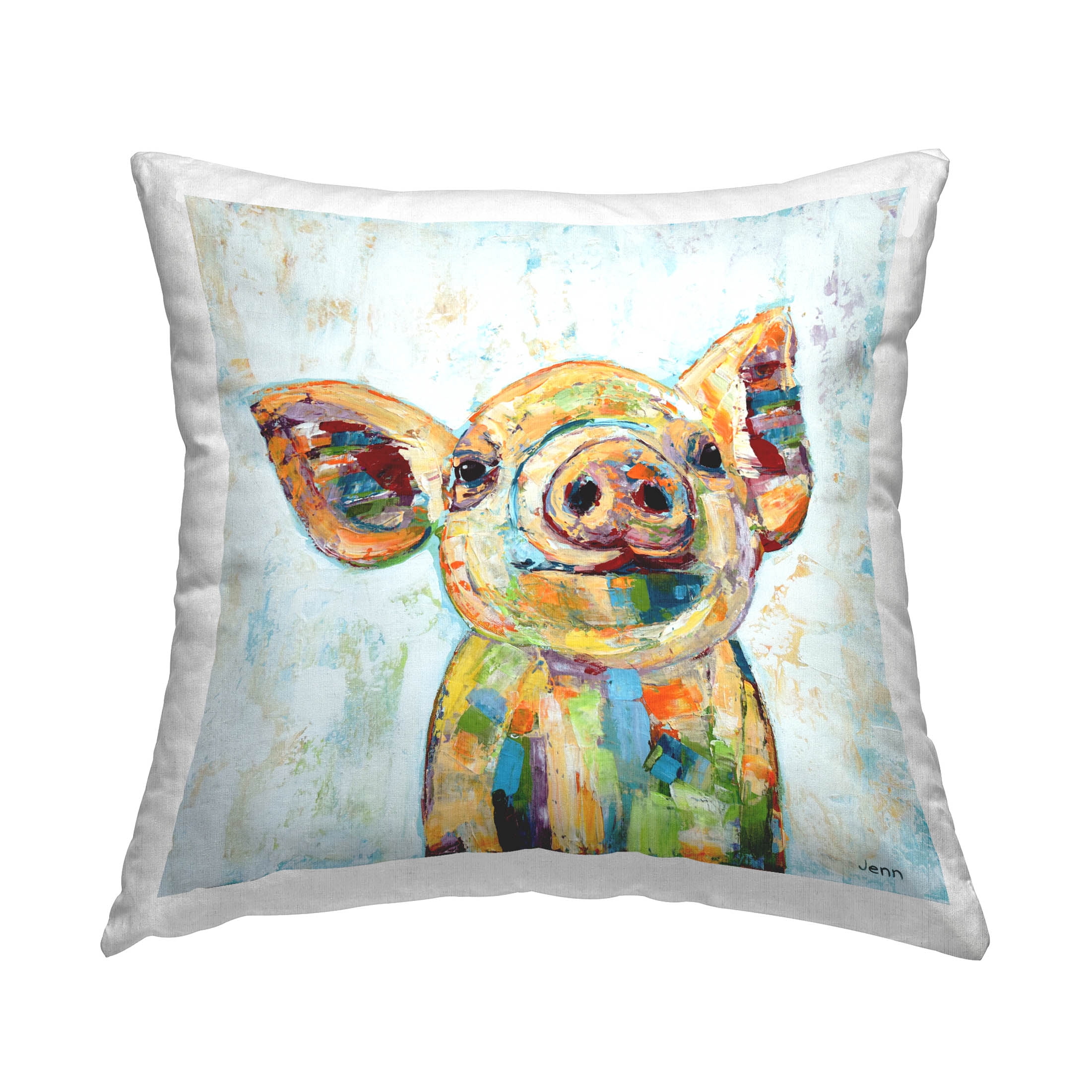 Pig throw pillows discount