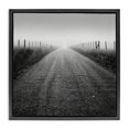 thumbnail image 1 of Stupell Industries Traditional Country Road in Morning Mist Black Floating Frame Canvas Art, 18 x 18, by Chip Forelli, 1 of 8