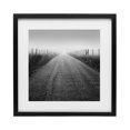 thumbnail image 1 of Stupell Industries Traditional Country Road in Morning Mist Black Framed Print Under Glass, 13 x 13, by Chip Forelli, 1 of 8