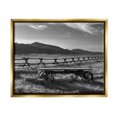 thumbnail image 1 of Stupell Industries Country Wagon Scenery Landscape Photography Gold Floater Framed Canvas Art Print Wall Art, 21 x 17, 1 of 10