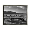 thumbnail image 1 of Stupell Industries Country Wagon Scenery Landscape Photography Gray Floater Framed Canvas Art Print Wall Art, 21 x 17, 1 of 10