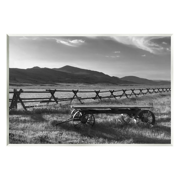 Stupell Industries Country Wagon Scenery Landscape Photography Unframed Art Print Wall Art, 15 x 10