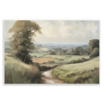 Stupell Industries Country Walk Path Landscape & Nature Painting Unframed Art Print Wall Art, 15 x 10