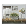thumbnail image 1 of Stupell Industries Cottage Country Washroom Counter Still Life Bathroom Towel Canvas Art, 20 x 16, by Pam Britton, 1 of 8