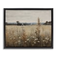 thumbnail image 1 of Stupell Industries Traditional Country Wildflowers in Misty Meadow Black Floating Frame Canvas Art, 21 x 17, by Creative Studio, 1 of 8