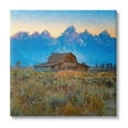 thumbnail image 1 of Stupell Industries Countryside Farm Pasture Barn Bold Blue Sunset Canvas Wall Art, 17 x 17, Design by Daniel Sproul, 1 of 5