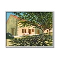 thumbnail image 1 of Stupell Industries Countryside Home Garden Landscape Tree Shade Grey Framed, 16 x 20, Design by Bart E. Slyp, 1 of 1