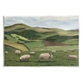 thumbnail image 1 of Stupell Industries Countryside Sheep Grazing Animals & Insects Painting Unframed Art Print Wall Art, 19 x 13, 1 of 7