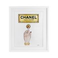 thumbnail image 1 of Stupell Industries Art Deco Couture Brand Bell White Framed Print Under Glass, 13 x 16, by Amanda Greenwood, 1 of 7