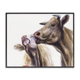 thumbnail image 1 of Stupell Industries Rustic Lodge Cow Family Animal Watercolor Black Framed Giclee Art, 14 x 11, by George Dyachenko, 1 of 7