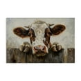 thumbnail image 1 of Stupell Industries Cow On Fence Animals & Insects Painting Gallery Wrapped Canvas Art Print Wall Art, 45 x 30, 1 of 8