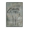 thumbnail image 1 of Stupell Industries Cow Parsley Sprigs Plants & Flowers Painting Black Framed Art Print Wall Art, 16 x 24, 1 of 2