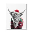 thumbnail image 1 of Stupell Industries Cow in Christmas Sweater Holiday Painting Gallery Wrapped Canvas Art Print Wall Art, 16 x 20, 1 of 8