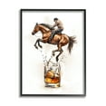 thumbnail image 1 of Stupell Industries Cowboy & Bourbon Animals & Insects Painting Black Framed Art Print Wall Art, 16 x 20, 1 of 9