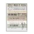 thumbnail image 1 of Stupell Industries Cowboy Words of Wisdom Typography Painting White Framed Art Print Wall Art, 24 x 30, 1 of 9