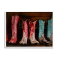thumbnail image 1 of Stupell Industries Cowgirl Boots Photography Beauty & Fashion Photography White Framed Art Print Wall Art, 30 x 24, 1 of 9