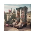thumbnail image 1 of Stupell Industries Cowgirl Boots in Desert Beauty & Fashion Painting Gallery Wrapped Canvas Print Wall Art, 17 x 17, 1 of 8