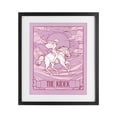 thumbnail image 1 of Stupell Industries Eclectic Cowgirl Rider Tarot Card Black Framed Print Under Glass, 13 x 16, by Ziwei Li, 1 of 8