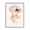 thumbnail image 1 of Stupell Industries Cowgirl Space Girl Beauty & Fashion Painting Gray Framed Art Print Wall Art, 24 x 30, 1 of 9