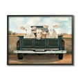thumbnail image 1 of Stupell Industries Cows in Country Truck Animals & Insects Painting Black Framed Art Print Wall Art, 20 x 16, 1 of 8