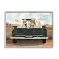 thumbnail image 1 of Stupell Industries Cows in Country Truck Animals & Insects Painting Gray Framed Art Print Wall Art, 20 x 16, 1 of 8