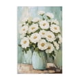 thumbnail image 1 of Stupell Industries Rustic Lodge Cozy Arrangement of White Blooms Canvas Art, 16 x 24, by Petals Prints Design, 1 of 8