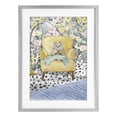 thumbnail image 1 of Stupell Industries Cottage Cozy Cat Relaxing Gray Framed Print Under Glass, 14 x 20, by Lanie Loreth, 1 of 8