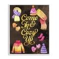 thumbnail image 1 of Stupell Industries Cozy Comforts Sweaters White Framed Giclee Art design by Hillary Holt, 30 x 24, 1 of 8