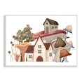 thumbnail image 1 of Stupell Industries Cozy Cottages Whimsical Mushroom Town Botanical Forest Painting Unframed Art Print Wall Art, Design by Ziwei Li, 1 of 5